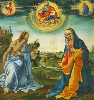 菲利皮諾 利比 The Intervention of Christ and Mary 菲利皮諾 利比 The Intervention of Christ and Mary